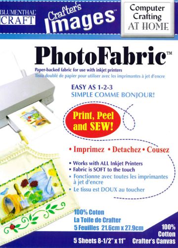 Ткань для печати на принтере "Photo Fabric", Blumenthal Craft, 010601016