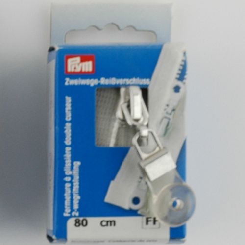 *  Молния Prym 80см, тракторная, двухзамковая, Prym, 490380 (111 прозрачный)