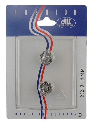 Пуговицы, размер 11мм, пластик, Dill, 029269/11-2