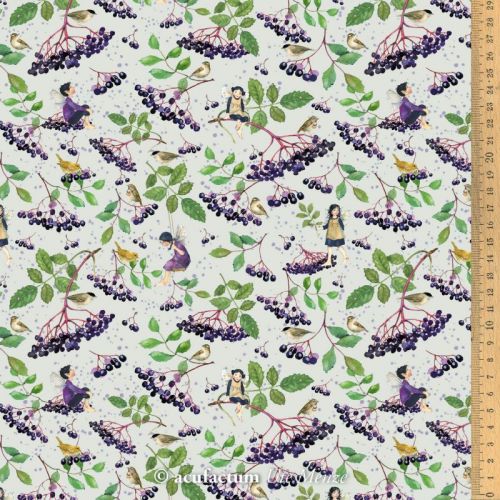 Ткань "Старшие эльфы", ширина 145см, 100% хлопок, Acufactum, 3523-811