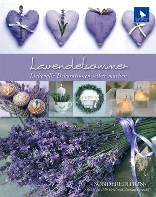 Книга "Lavendelsommer" /Лавандовое лето/, с ПЕРЕВОДОМ, Acufactum Ute Menze, K-4012
