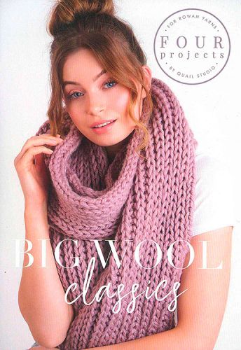 Брошюра Rowan "4 Projects Big Wool", дизайнер Quail Studio, ZB307