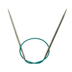 Спицы круговые "Mindful" 2,5мм/25см, нержавеющая сталь, серебристый, KnitPro, 36040