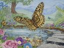 Набор для вышивания Maia "3D Butterfly" 45*60см, MEZ Венгрия, 5678000-01232