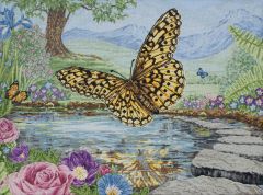 Набор для вышивания Maia "3D Butterfly" 45*60см, MEZ Венгрия, 5678000-01232