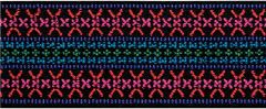 Эластичная лента Color "Узор розовый", ширина 50мм, Prym, 957451