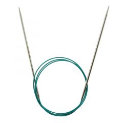 Спицы круговые "Mindful" 2,75мм/100см, нержавеющая сталь, серебристый, KnitPro, 36114